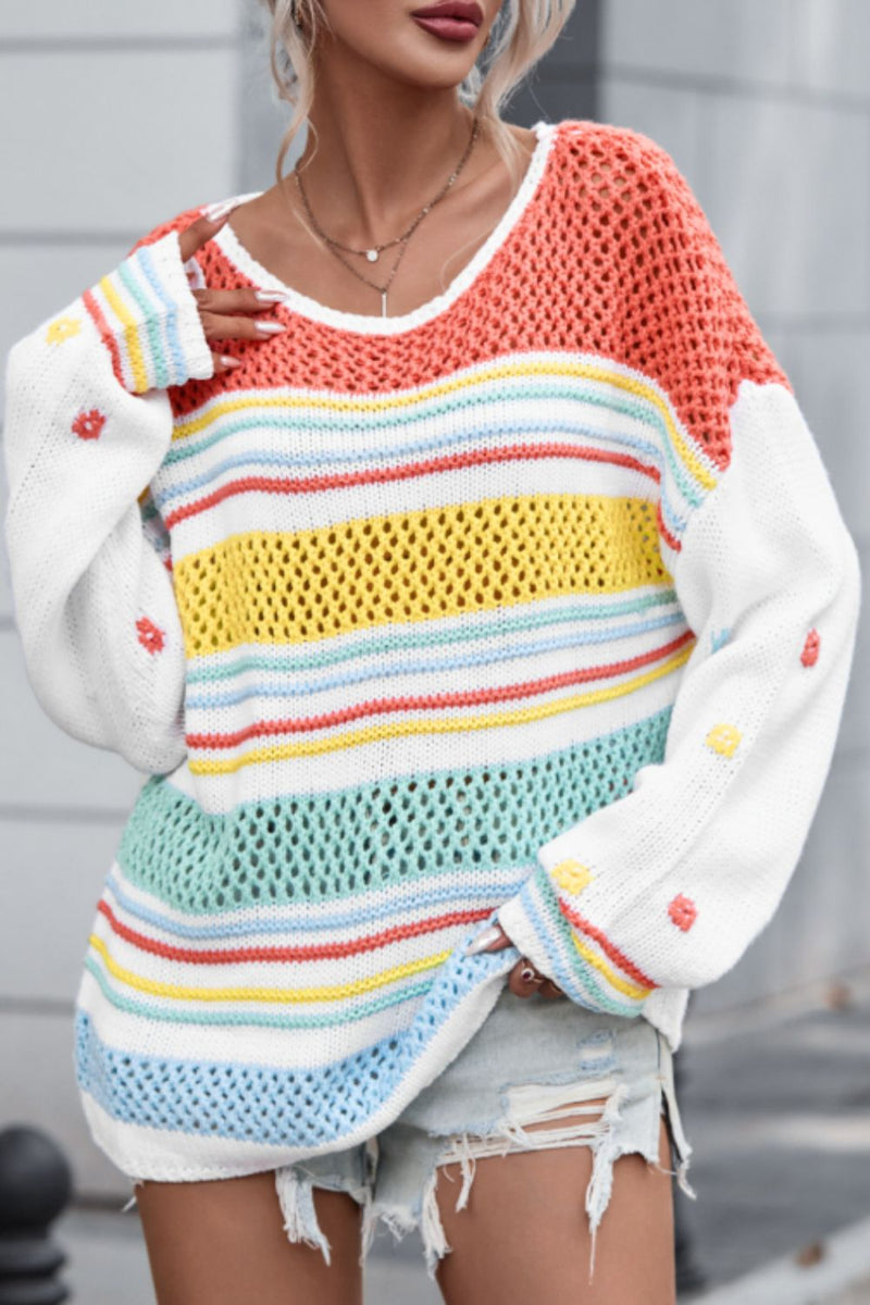 Classic Vintage Sweater with a Flattering Fit