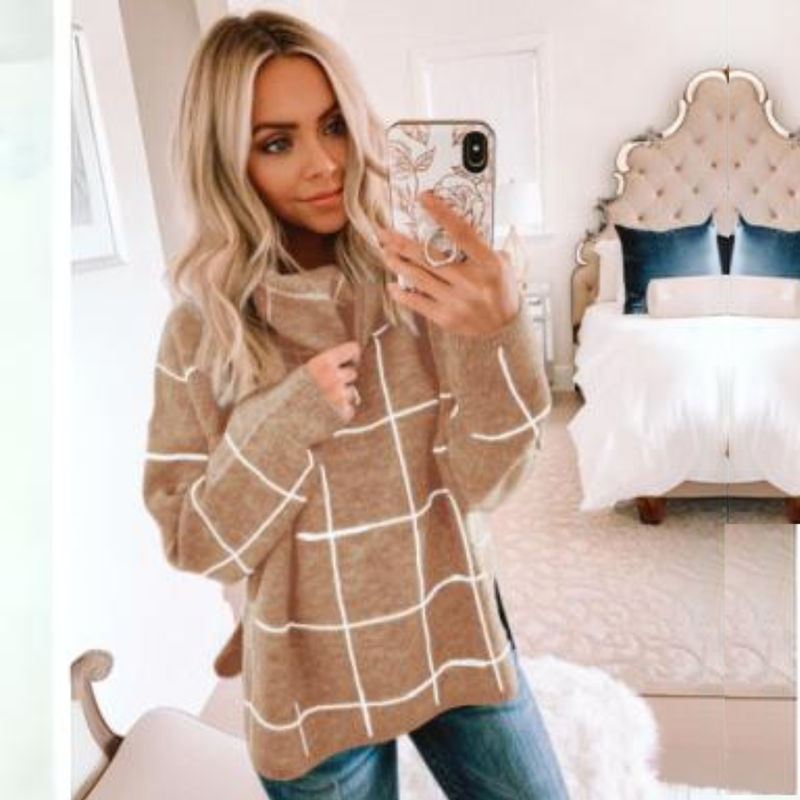 Ajaton vintage-tyyli Villapaita