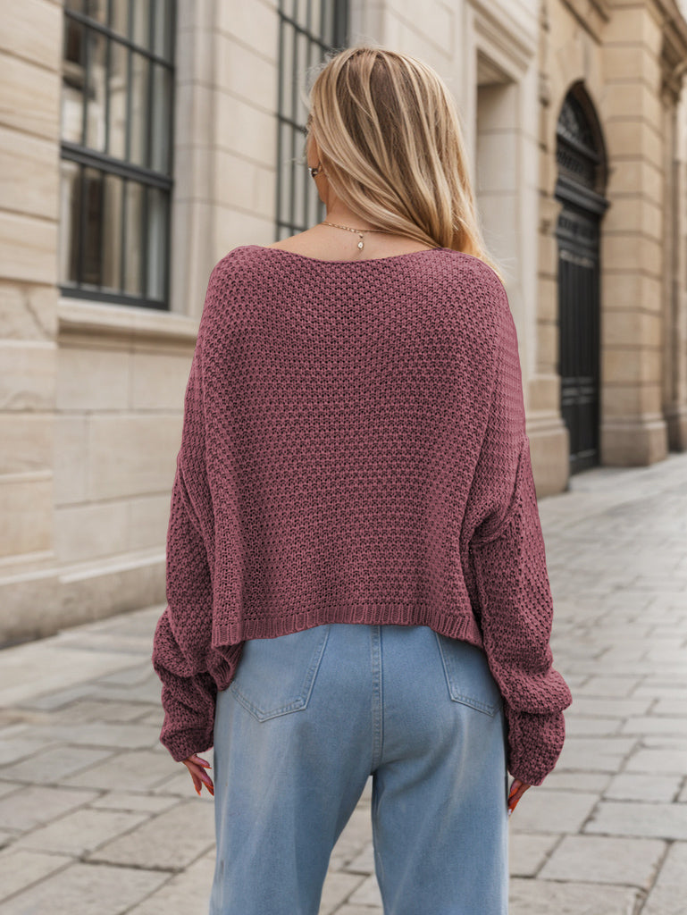 Vintage Inspired Sweater with a Contemporary Edge