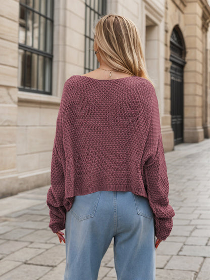 Vintage Inspired Sweater with a Contemporary Edge