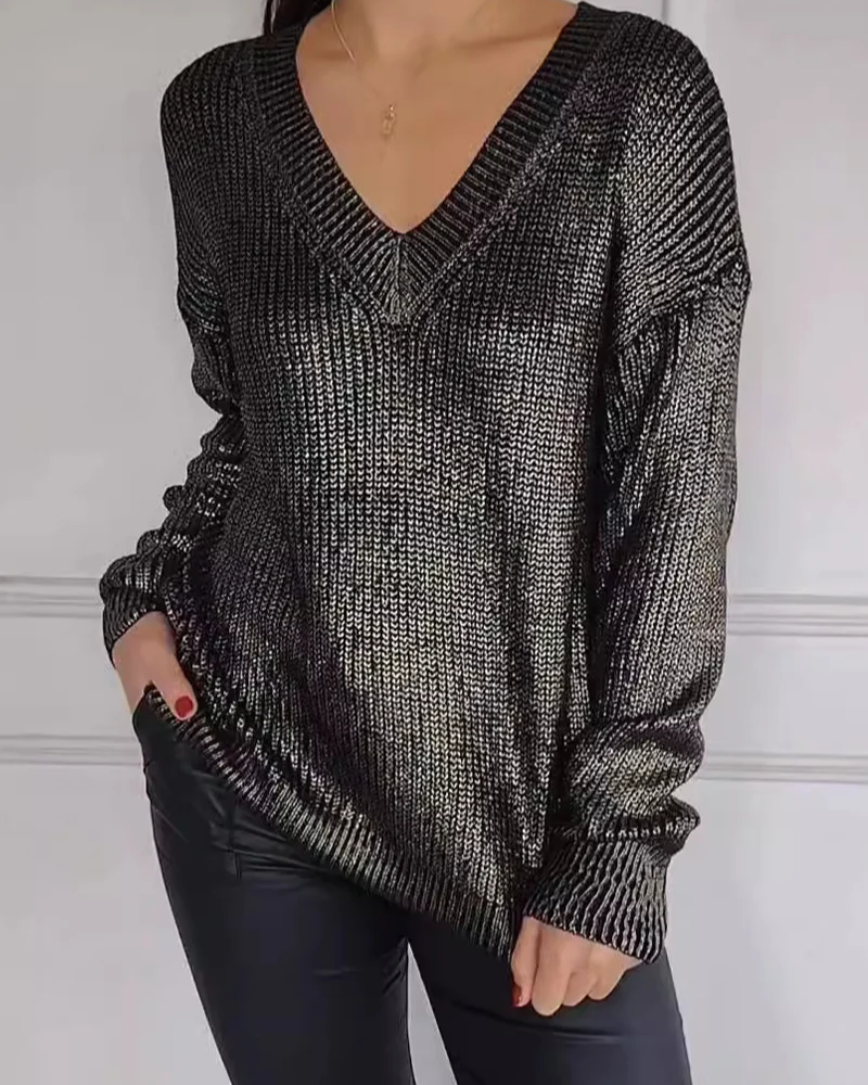 Beautifully Finished Sweater in a Timeless Design