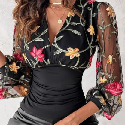 A Vintage Style Blouse with Delicate Timeless Details