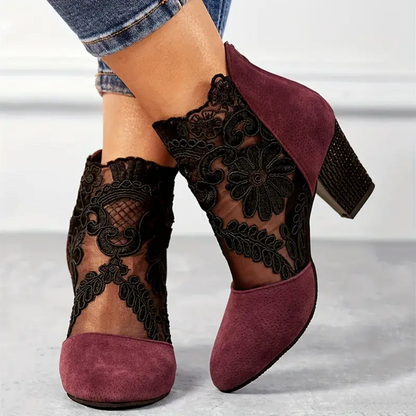 Vintage Inspired Orthopedic Pumps