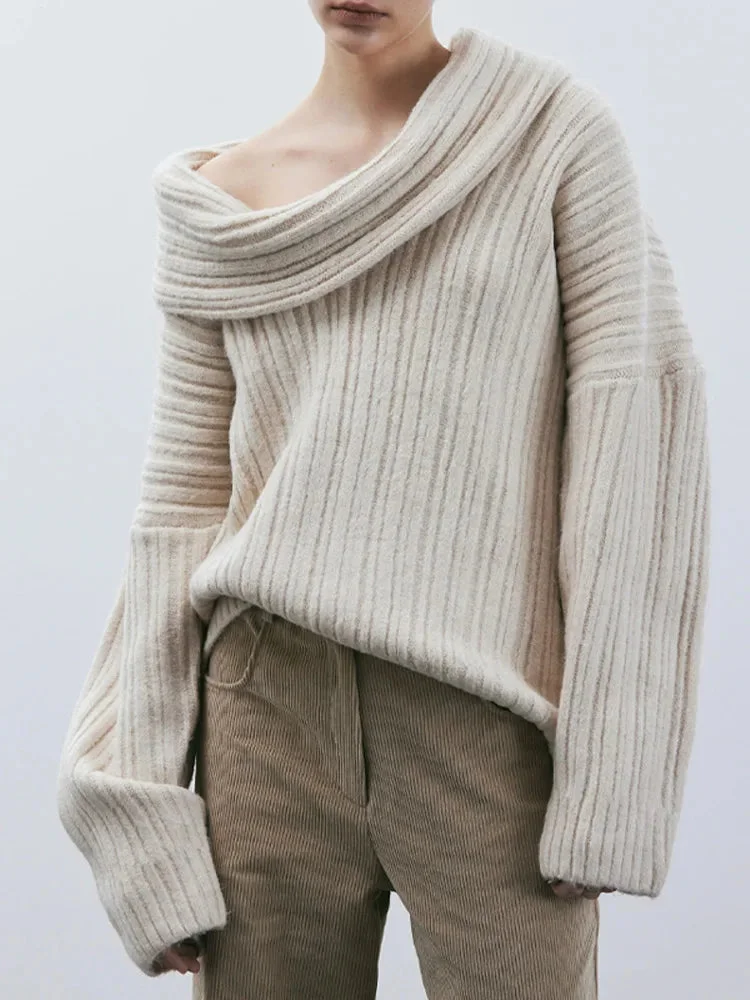 Vintage Inspired Sweater with a Contemporary Edge