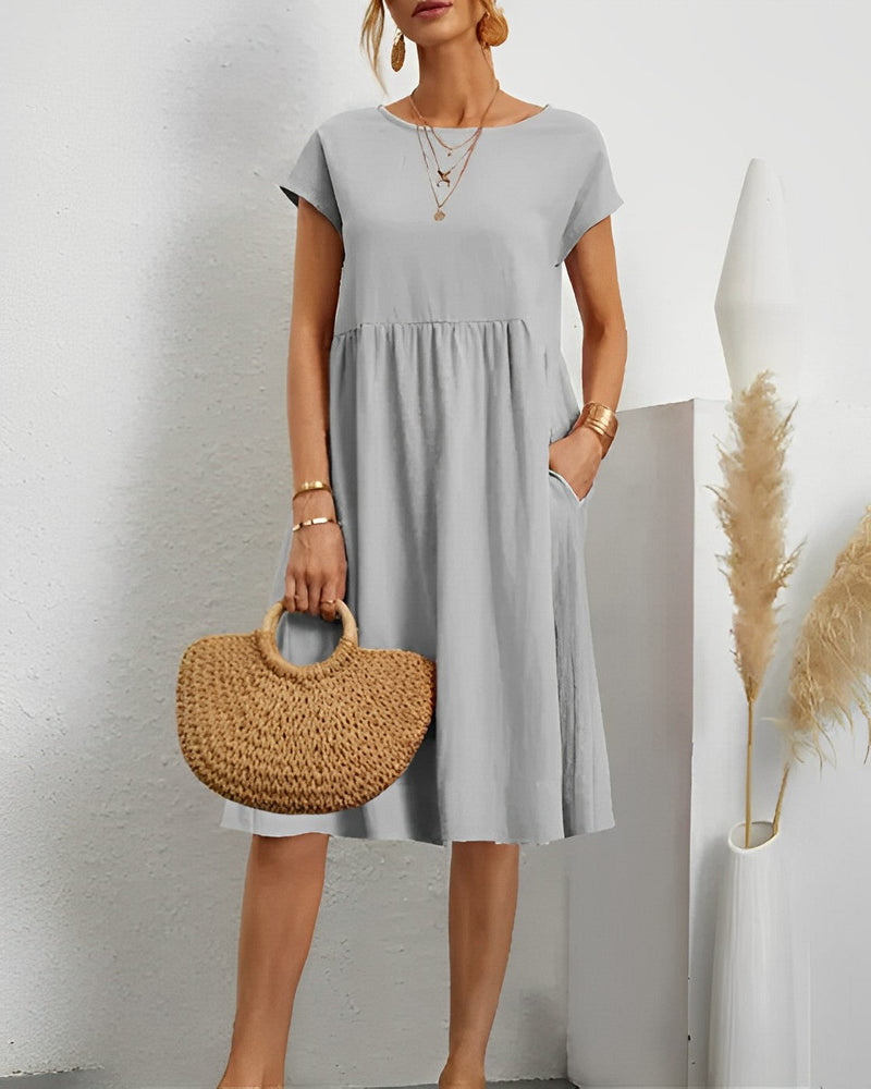 A Vintage Style Dress with Delicate Timeless Details