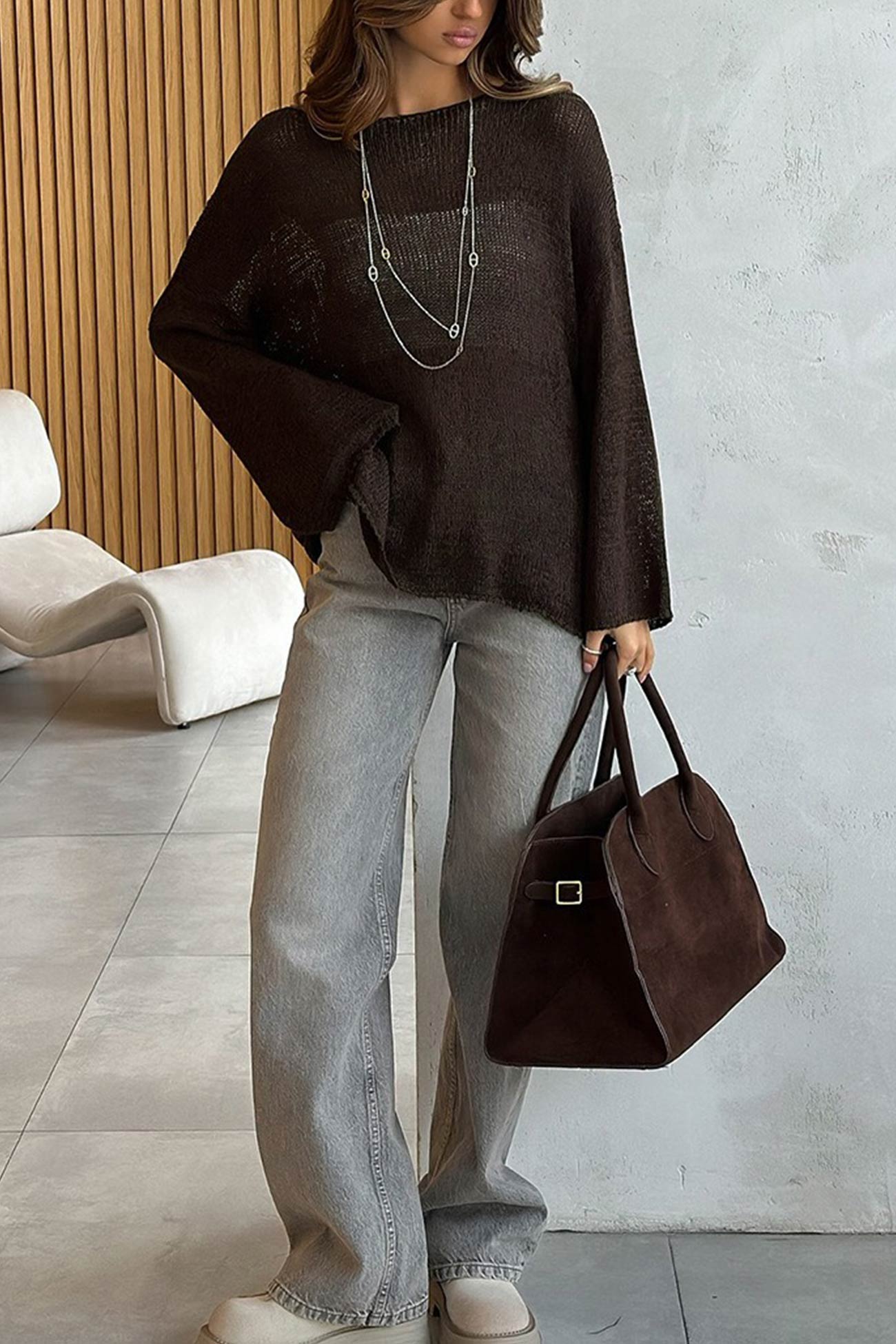 Gracefully Styled Sweater for Any Occasion
