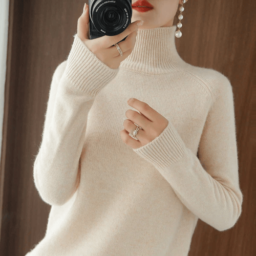 A Vintage Style Sweater with Delicate Timeless Details