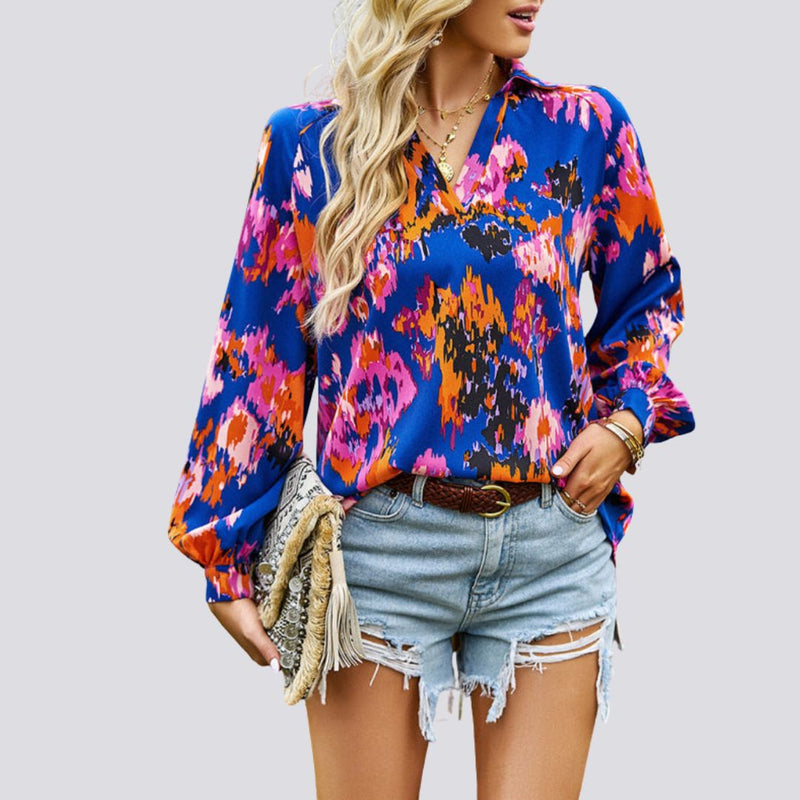 Vintage Inspired Blouse with a Contemporary Edge