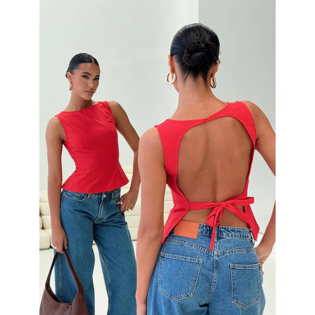 Gracefully Styled Top for Any Occasion