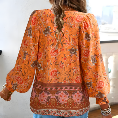 Classic Vintage Blouse with a Flattering Fit