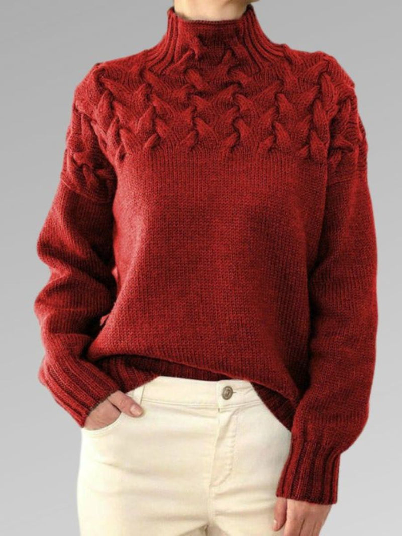 Classic Vintage Sweater with a Flattering Fit