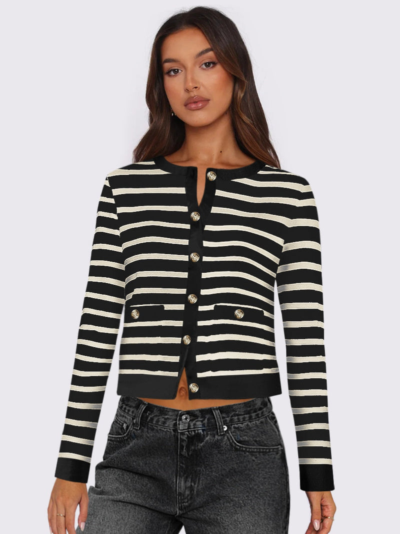 A Vintage Style Cardigan with Delicate Timeless Details