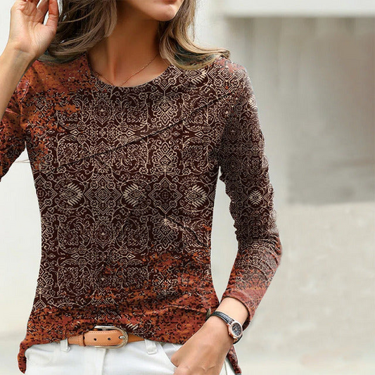 Vintage Inspired Blouse with a Contemporary Edge