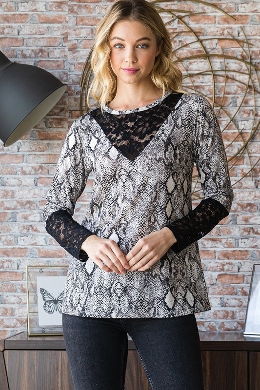 Vintage Inspired Top with a Contemporary Edge