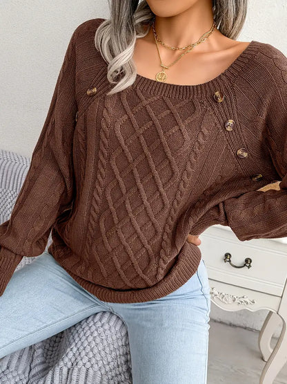 Vintage Inspired Sweater with a Contemporary Edge