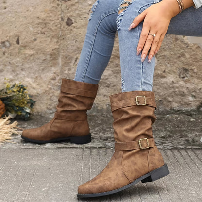 Chic Orthopedic Boots with Unique Design