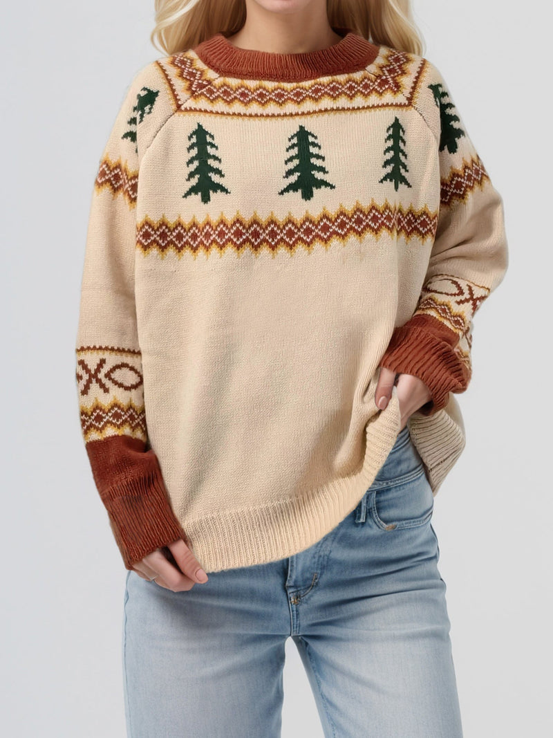 Well Tailored Sweater with a Graceful Silhouette