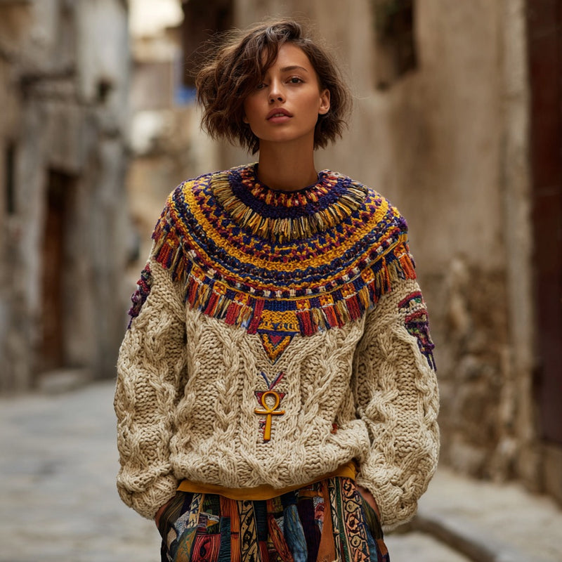 Elegantisti suunniteltu Villapaita