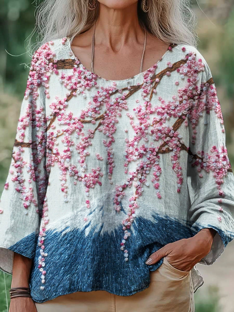 Ajaton vintage-tyyli Paita