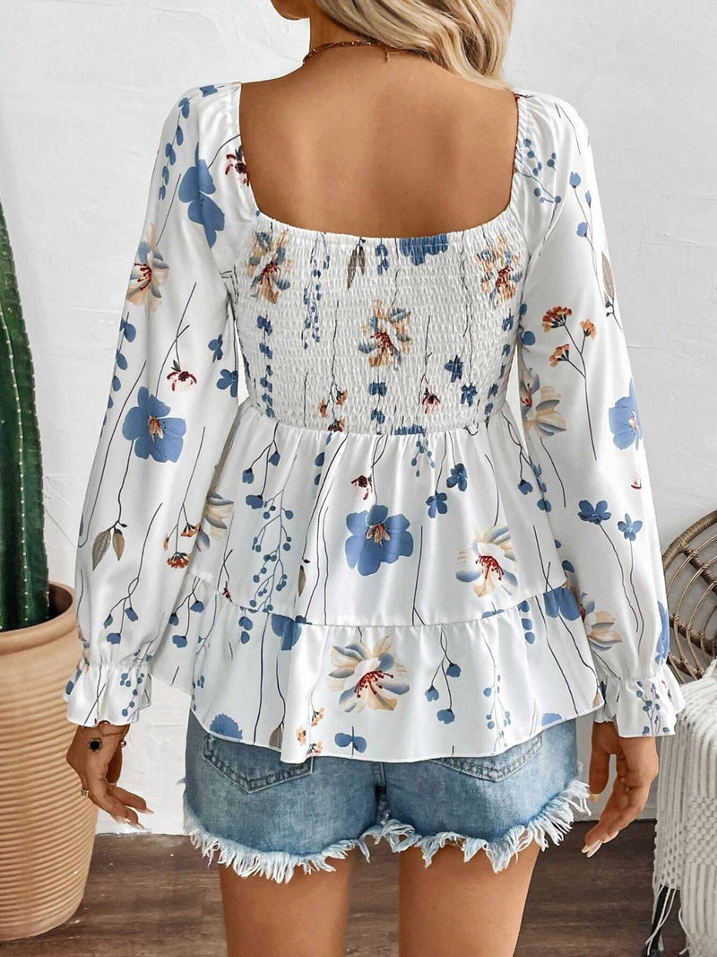 Gracefully Styled Blouse for Any Occasion
