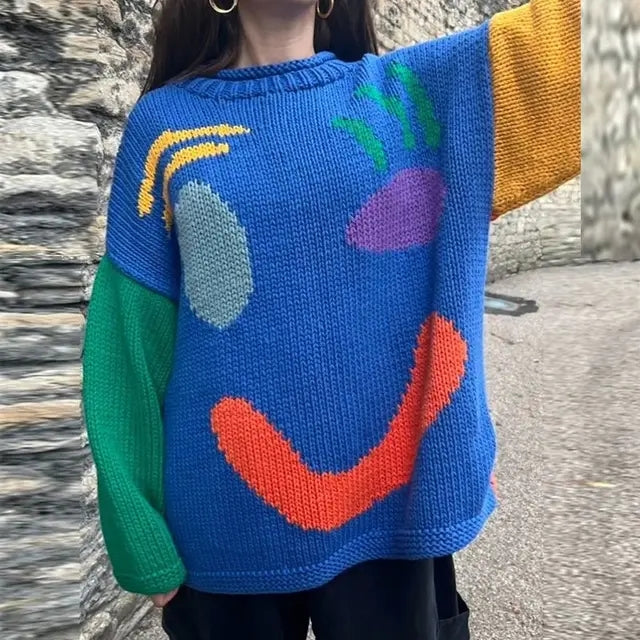 Vintage Inspired Sweater with a Contemporary Edge