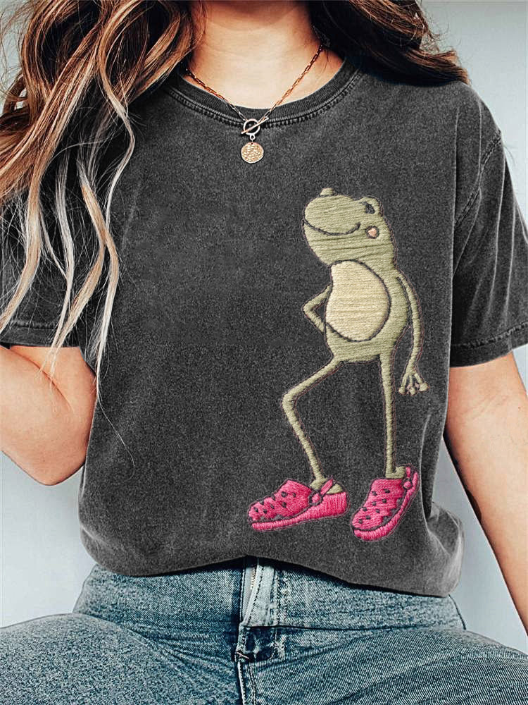 Ajaton vintage-tyyli T-Paita