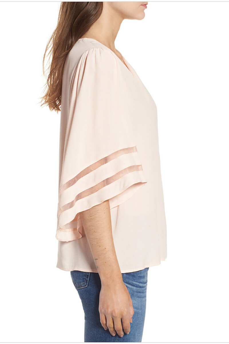 Well Tailored Blouse with a Graceful Silhouette