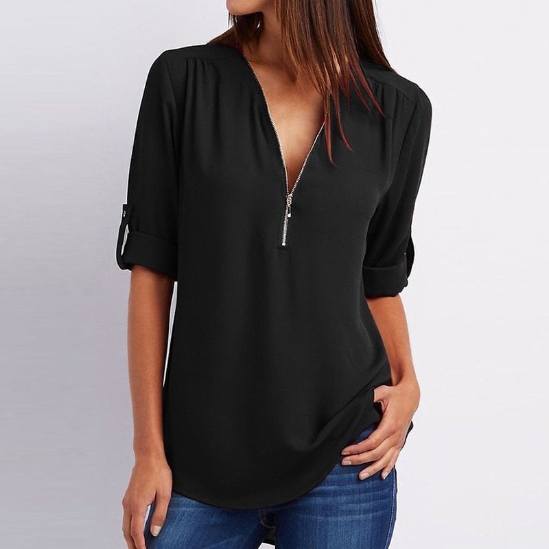 Beautifully Finished Blouse in a Timeless Design