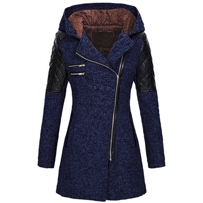 Dark Blue (with velvet hood)