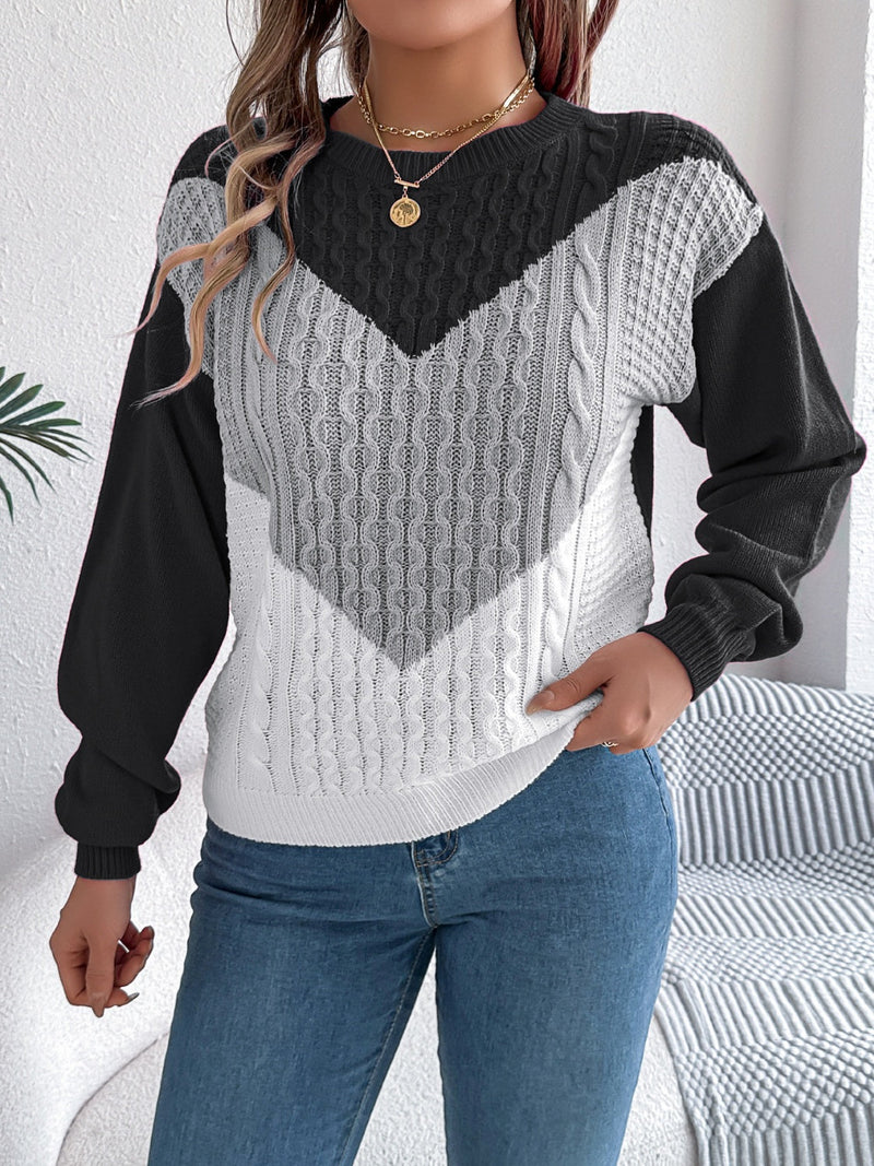 Classic Vintage Sweater with a Flattering Fit