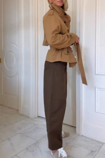A Vintage Style Coat with Delicate Timeless Details