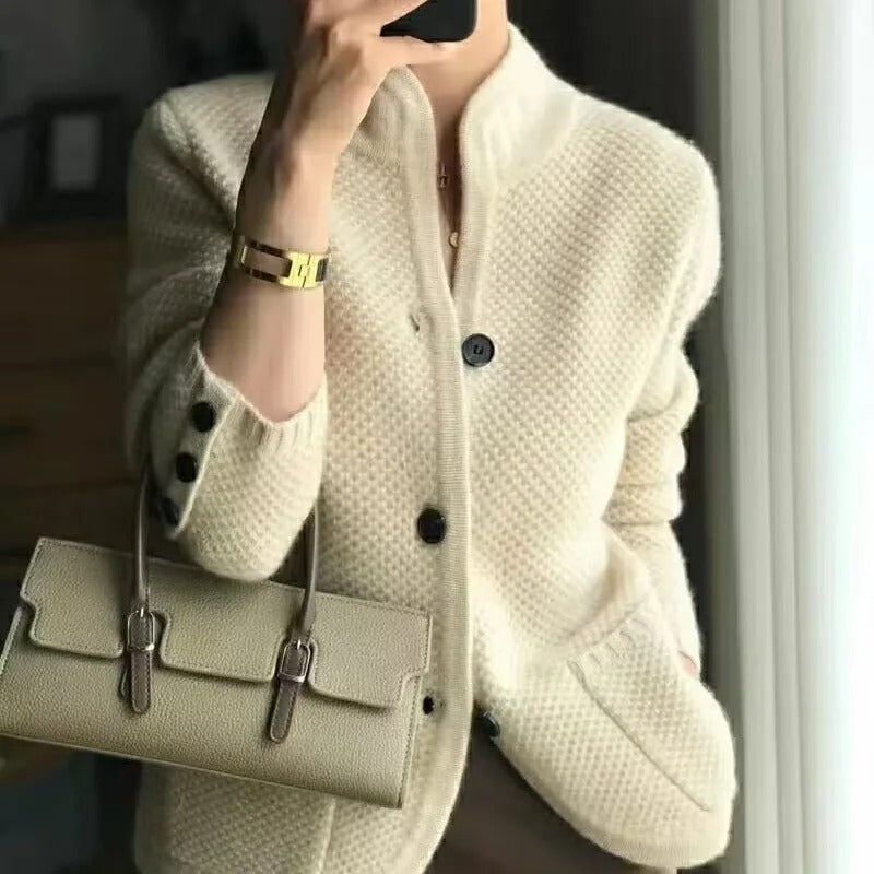 Vintage Inspired Cardigan with a Contemporary Edge