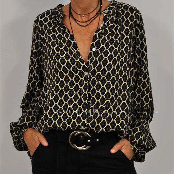 Vintage Inspired Blouse with a Contemporary Edge