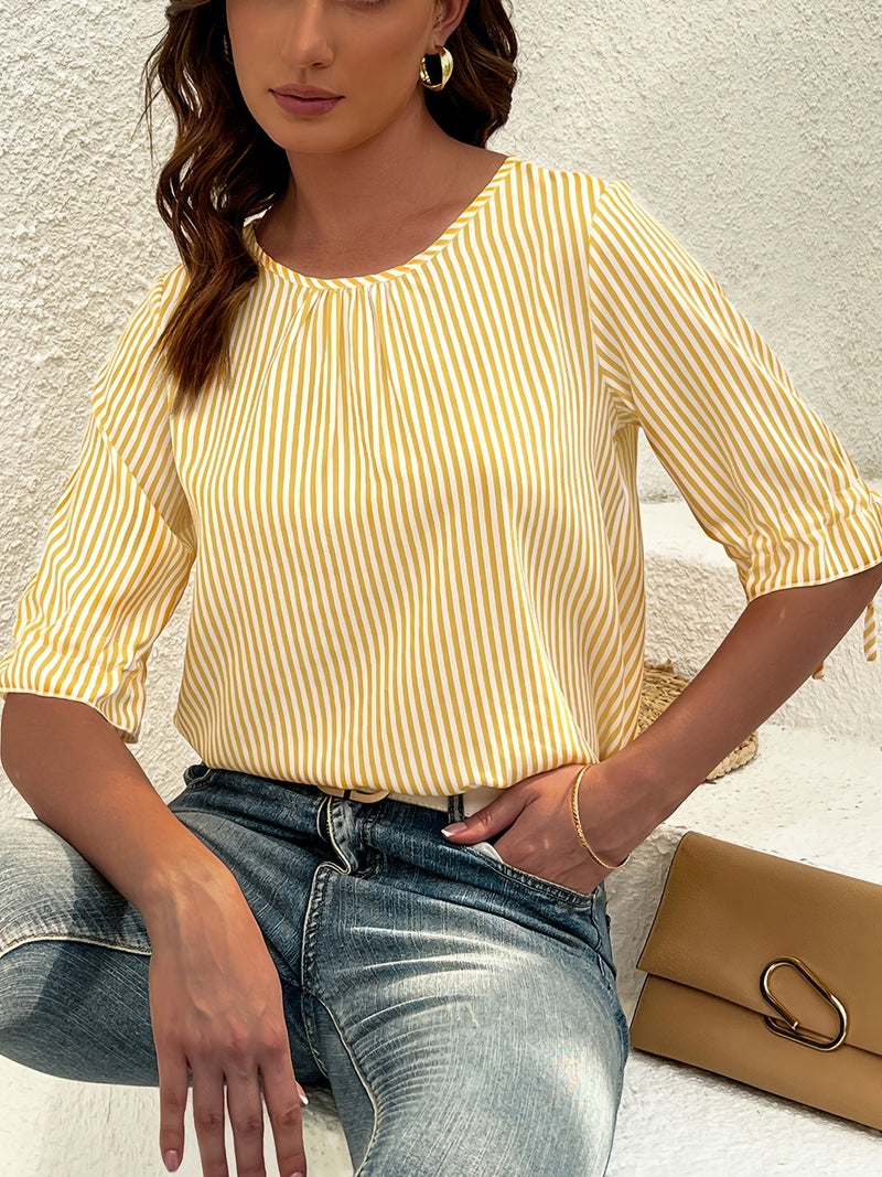 Well Tailored Blouse with a Graceful Silhouette
