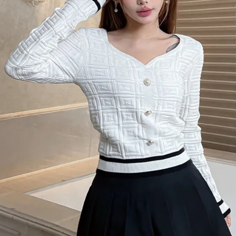 Harkitusti suunniteltu Villapaita