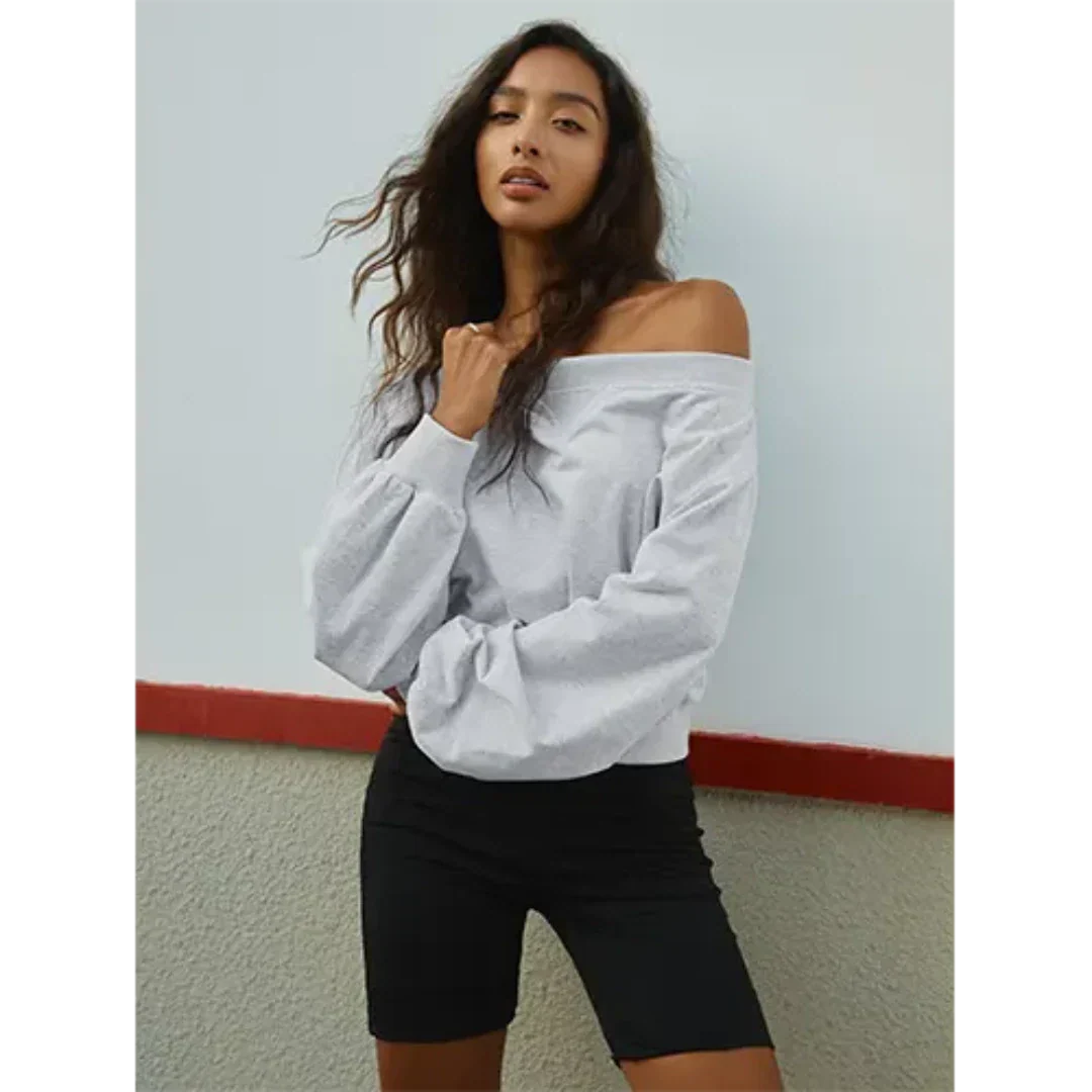 Jimena® | Casual off-the-shoulder sweater