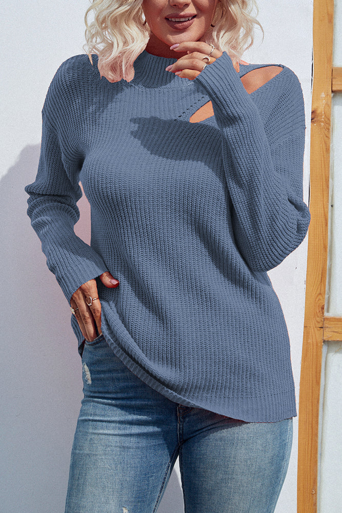 A Vintage Style Sweater with Delicate Timeless Details