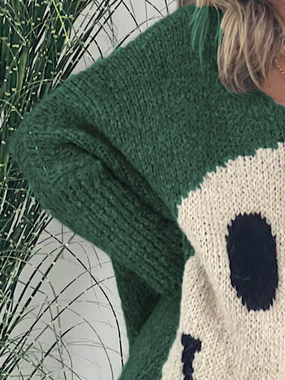 Classic Vintage Sweater with a Flattering Fit