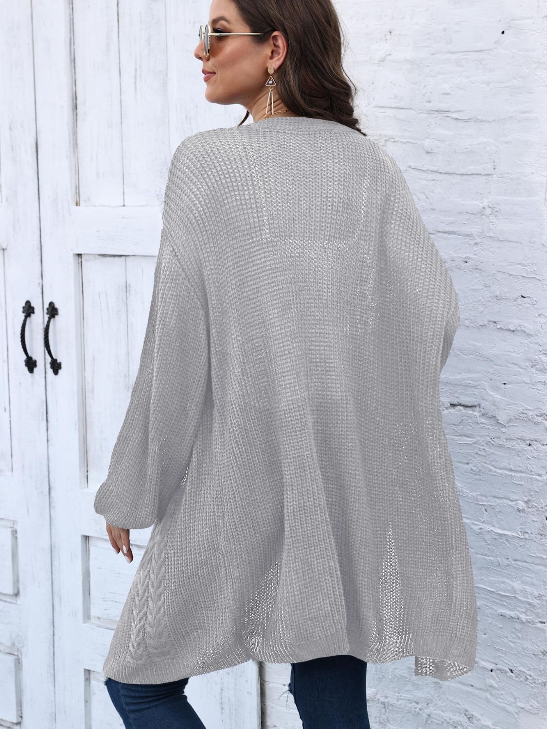 A Vintage Style Cardigan with Delicate Timeless Details