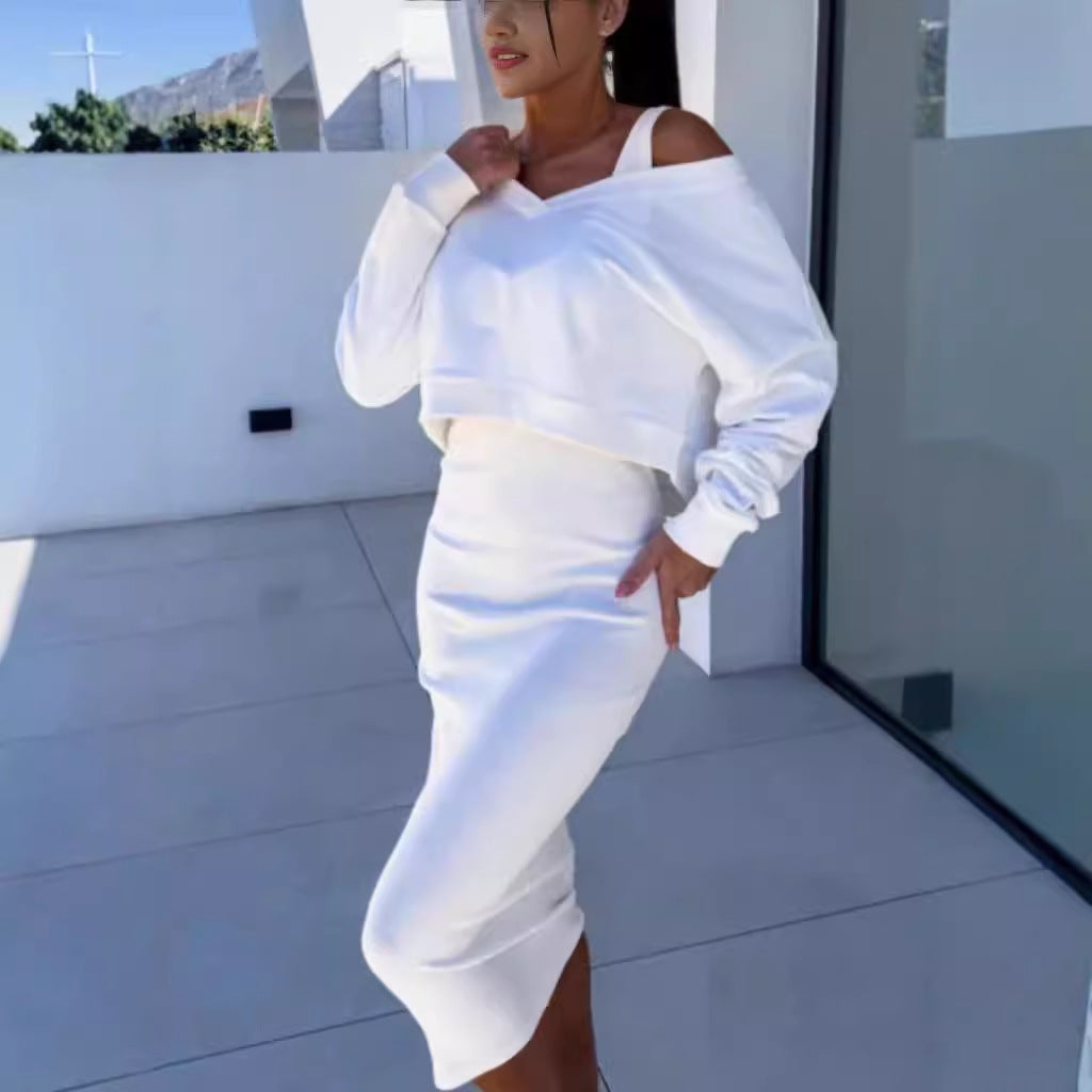 Sulokkaasti suunniteltu Villapaita