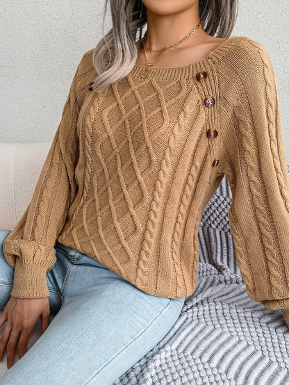 Vintage Inspired Sweater with a Contemporary Edge