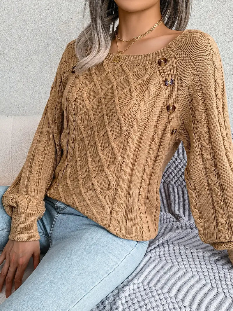 Vintage Inspired Sweater with a Contemporary Edge