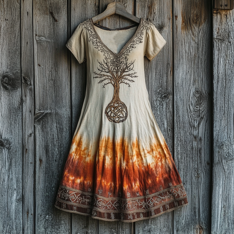 Sulokkaasti suunniteltu Mekko