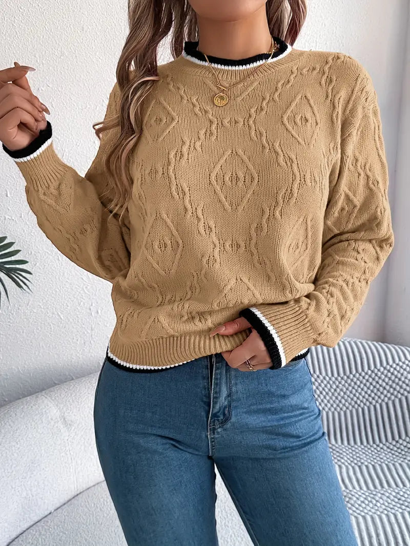 Beautifully Finished Sweater in a Timeless Design