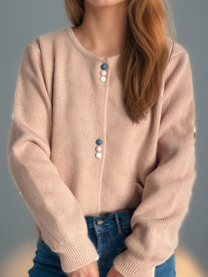 A Vintage Style Cardigan with Delicate Timeless Details