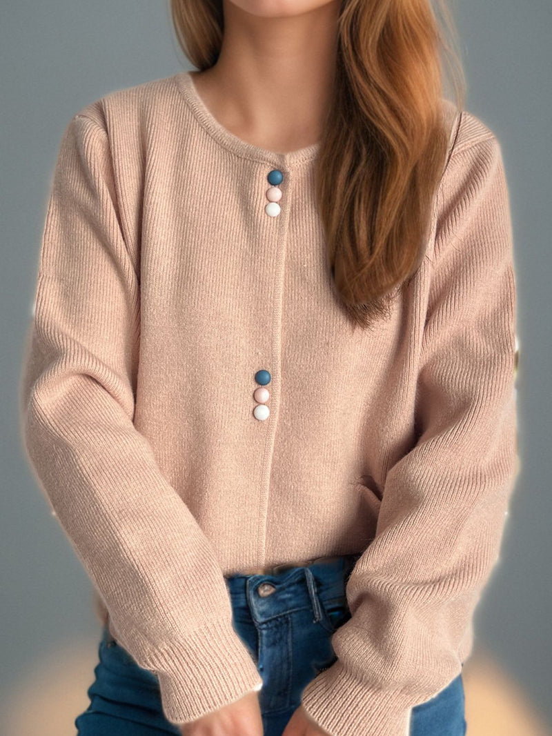 A Vintage Style Cardigan with Delicate Timeless Details
