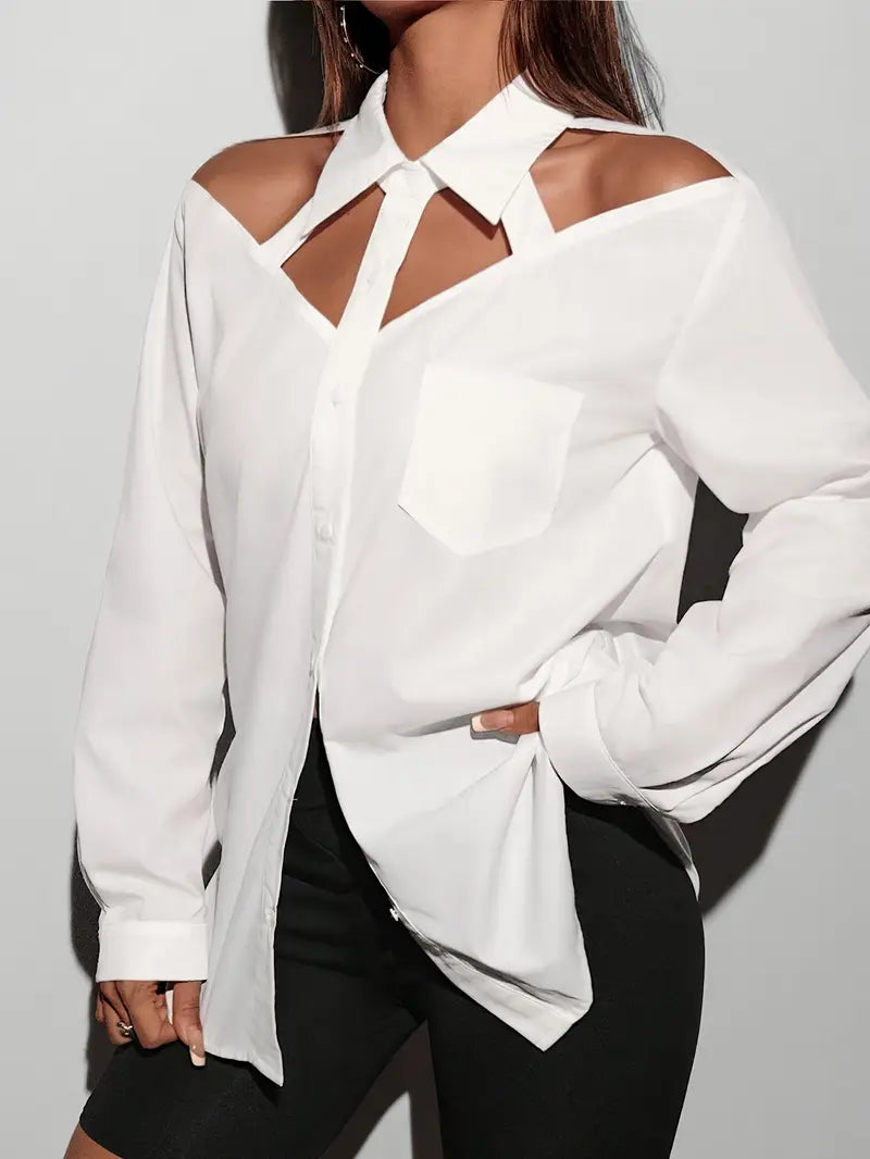 Well Tailored Blouse with a Graceful Silhouette