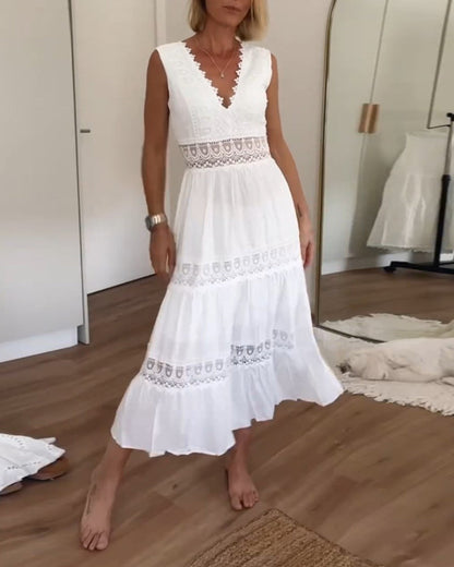 A Vintage Style Dress with Delicate Timeless Details
