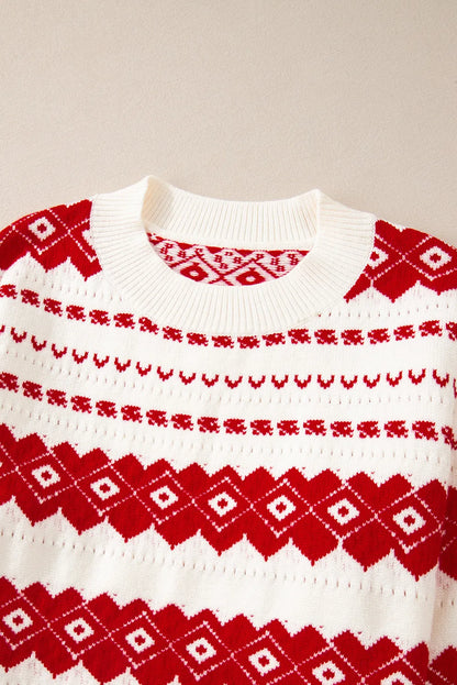 Well Tailored Pullover with a Graceful Silhouette