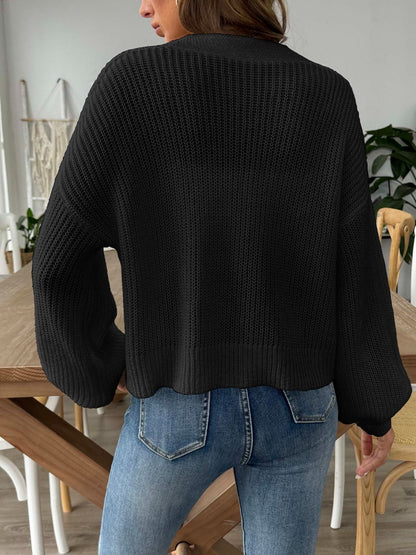 Vintage Inspired Cardigan with a Contemporary Edge